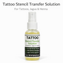 Tattoo Stencil Transfer Solution Spray - 1 oz for Jagua, Henna & Tattoo Stencils