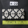 Art# K22 3+ inch Original Kayapo Traditional Peyote stitch Beaded Bracelet from Brazil.
