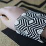 Art# K27 3.5+ inch Original Kayapo Traditional Peyote stitch Beaded Bracelet from Brazil.