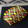 Art# K34 3.5 inch Original Kayapo Traditional Peyote stitch Beaded Bracelet from Brazil.