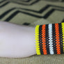 Art# K60 3.5 inch Original Kayapo Traditional Peyote stitch Beaded Bracelet from Brazil.
