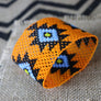 Art# K115 3.5+ inch Original Kayapo Traditional Peyote stitch Beaded Bracelet from Brazil.