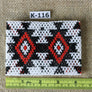 Art# K116 4+ inch Original Kayapo Traditional Peyote stitch Beaded Bracelet from Brazil.