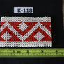 Art# K118 3.5+ inch Original Kayapo Traditional Peyote stitch Beaded Bracelet from Brazil.