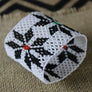 Art# K141 3+ inch Original Kayapo Traditional Peyote stitch Beaded Bracelet from Brazil.