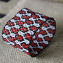 Art# K179 3+ inch. Original Kayapo Traditional Peyote stitch Beaded Bracelet from Brazil.