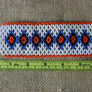 Art# K216 3+ inch. Original Kayapo Traditional Peyote stitch Beaded Bracelet from Brazil.