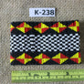 Art# K238 3.5+ inch. Original Kayapo Traditional Peyote stitch Beaded Bracelet from Brazil.