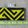 Art# K310 4+ inch. Original Kayapo Traditional Peyote stitch Beaded Bracelet from Brazil.
