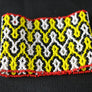 Art# K311 3 inch. Original Kayapo Traditional Peyote stitch Beaded Bracelet from Brazil.