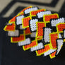 Art# K323 3.5 inch. Original Kayapo Traditional Peyote stitch Beaded Bracelet from Brazil
