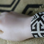Art# K334 3+ inch. Original Kayapo Traditional Peyote stitch Beaded Bracelet from Brazil