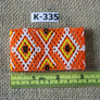 Art# K355 3+ inch. Original Kayapo Traditional Peyote stitch Beaded Bracelet from Brazil