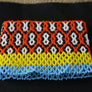 Art# K339 3+ inch. Original Kayapo Traditional Peyote stitch Beaded Bracelet from Brazil