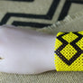Art# K348 3+ inch. Original Kayapo Traditional Peyote stitch Beaded Bracelet from Brazil
