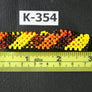 Art# K354 2.5+ inch. Original Kayapo Traditional Peyote stitch Beaded Bracelet from Brazil