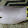 Art# K371 3.5 inch. Original Kayapo Traditional Peyote stitch Beaded Bracelet from Brazil