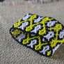 Art# K378 2.5+ inch. Original Kayapo Traditional Peyote stitch Beaded Bracelet from Brazil
