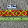 Art# K394 3.5+ inch. Original Kayapo Traditional Peyote stitch Beaded Bracelet from Brazil