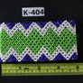 Art# K404 4 inch. Original Kayapo Traditional Peyote stitch Beaded Bracelet from Brazil