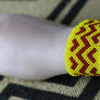 Art# K405 3+ inch. Original Kayapo Traditional Peyote stitch Beaded Bracelet from Brazil