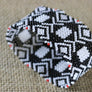 Art# K407 3+ inch. Original Kayapo Traditional Peyote stitch Beaded Bracelet from Brazil