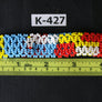 Art# K427 4 inch. Original Kayapo Traditional Peyote stitch Beaded Bracelet from Brazil