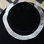 Art# K433 3 inch. Original Kayapo Traditional Peyote stitch Beaded Necklace from Brazil