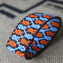 Art# K32 4 inch Original Kayapo Traditional Peyote stitch Beaded Bracelet from Brazil.