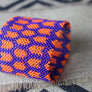 Art# K37 3.5+ inch Original Kayapo Traditional Peyote stitch Beaded Bracelet from Brazil.