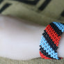 Art# K73 4 inch Original Kayapo Traditional Peyote stitch Beaded Bracelet from Brazil.
