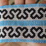 Art# K105 3.5+ inch Original Kayapo Traditional Peyote stitch Beaded Bracelet from Brazil.