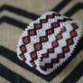 Art# K135 3+ inch Original Kayapo Traditional Peyote stitch Beaded Bracelet from Brazil.