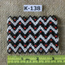 Art# K138 Original Kayapo Traditional Peyote stitch Beaded Bracelet from Brazil.