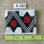 Art# K163 3.5 inch + Original Kayapo Traditional Peyote stitch Beaded Bracelet from Brazil.