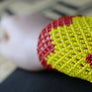 Art# K174 3.5+ inch Original Kayapo Traditional Peyote stitch Beaded Bracelet from Brazil.