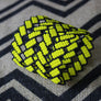 Art# K178 3+ inch. Original Kayapo Traditional Peyote stitch Beaded Bracelet from Brazil.