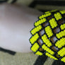 Art# K178 3+ inch. Original Kayapo Traditional Peyote stitch Beaded Bracelet from Brazil.