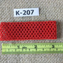 Art# K207 3+ inch. Original Kayapo Traditional Peyote stitch Beaded Bracelet from Brazil.