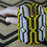 Art# K237 4 inch. Original Kayapo Traditional Peyote stitch Beaded Bracelet from Brazil.