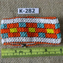 Art# K282 4 inch. Original Kayapo Traditional Peyote stitch Beaded Bracelet from Brazil.