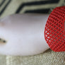 Art# K287 3+ inch. Original Kayapo Traditional Peyote stitch Beaded Bracelet from Brazil.