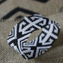 Art# K334 3+ inch. Original Kayapo Traditional Peyote stitch Beaded Bracelet from Brazil