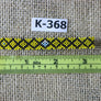 Art# K368 3+ inch. Original Kayapo Traditional Peyote stitch Beaded Bracelet from Brazil