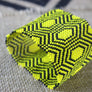 Art# K376 - 3.5 inch. Original Kayapo Traditional Peyote stitch Beaded Bracelet from Brazil