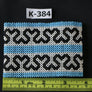 Art# K384 3.5+ inch. Original Kayapo Traditional Peyote stitch Beaded Bracelet from Brazil