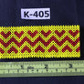 Art# K405 3+ inch. Original Kayapo Traditional Peyote stitch Beaded Bracelet from Brazil