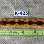 Art# K425 3.5+ inch. Original Kayapo Traditional Peyote stitch Beaded Bracelet from Brazil