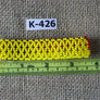 Art# K426 3.5+ inch. Original Kayapo Traditional Peyote stitch Beaded Bracelet from Brazil