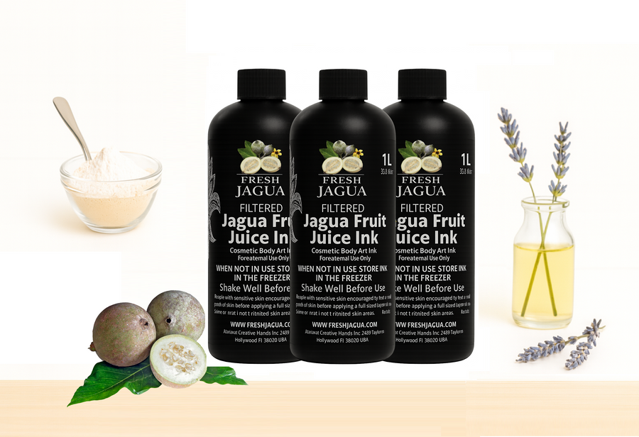 Pure Jagua fruit juice ink extract - Unpasteurized